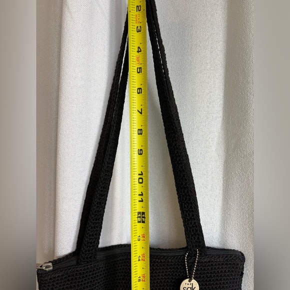 The Sak Black Crochet shoulder bag with Hang Tag‎ EUC - Picture 7 of 9